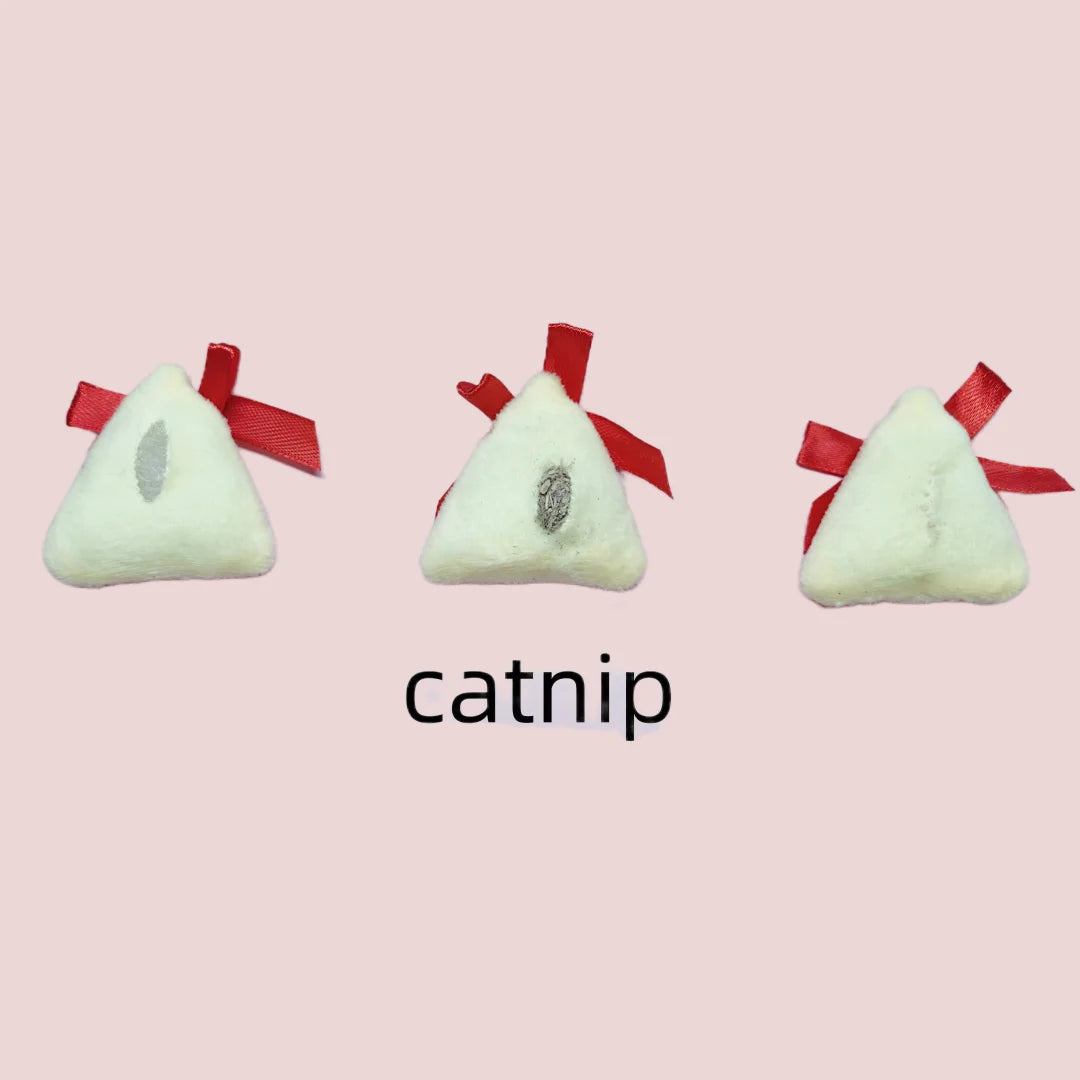 Cute Mini Plush Chewing Toys for Pets – 100pc Catnip Toy Set