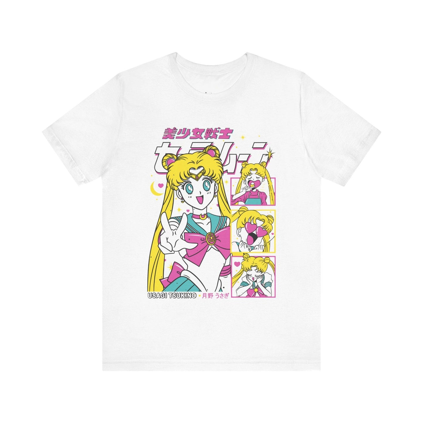 Vintage Sailor Moon retro 90s anime graphic t-shirt kawaii magical girl unisex tee