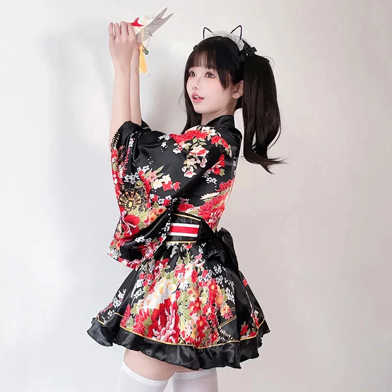 Japanese Kimono Dress For Women