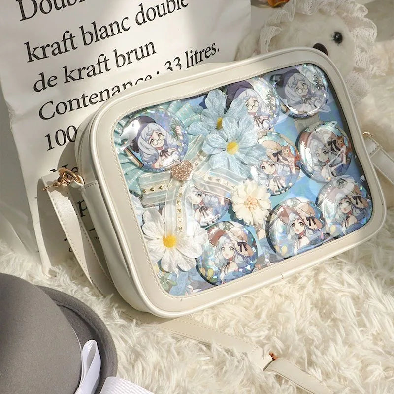 Clear Pocket Tote Bag – Perfect for “Oshikatsu” and Everyday Use
