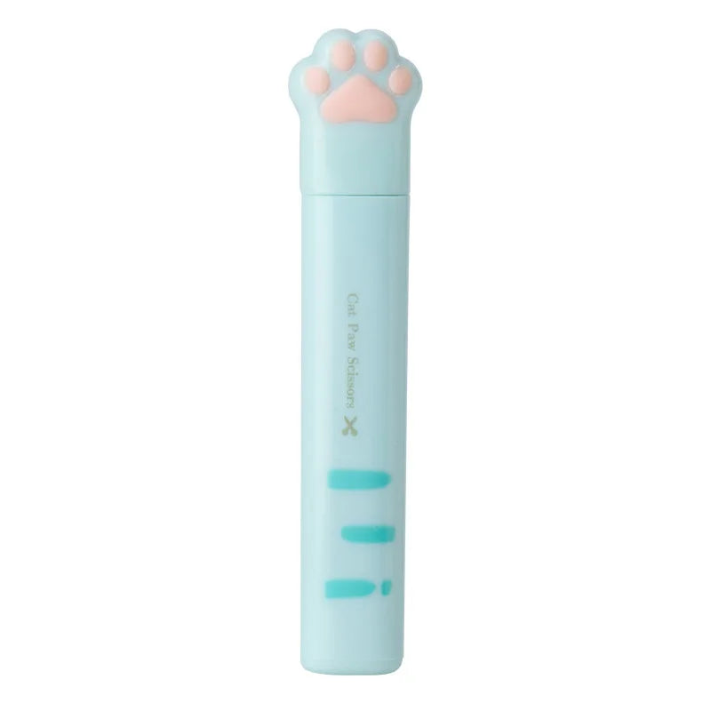 Kawaii Cat Paw Scissors – Cute Mini Portable Scissors for Crafting, Scrapbooking & Stationery