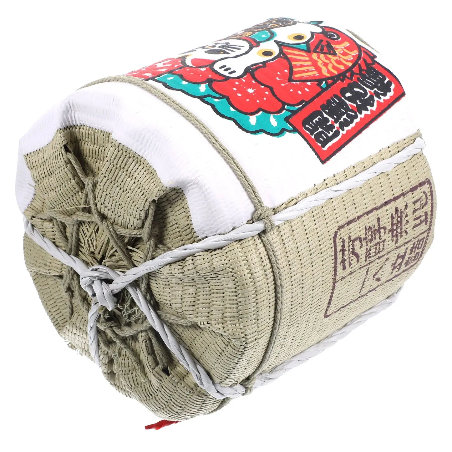 Japanese Style Barrel Cask Decoration – Sake Barrel Prop for Sushi Restaurants, Bars & Home Décor | Indoor/Outdoor Drink Dispenser Model