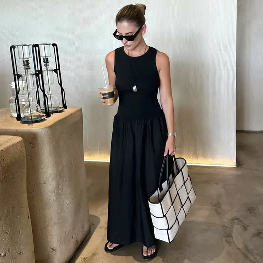 Elegant Everyday Sleeveless Long Dress
