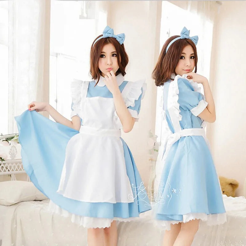 Alice in Wonderland Style Maid Costume – Kawaii Cosplay Dress