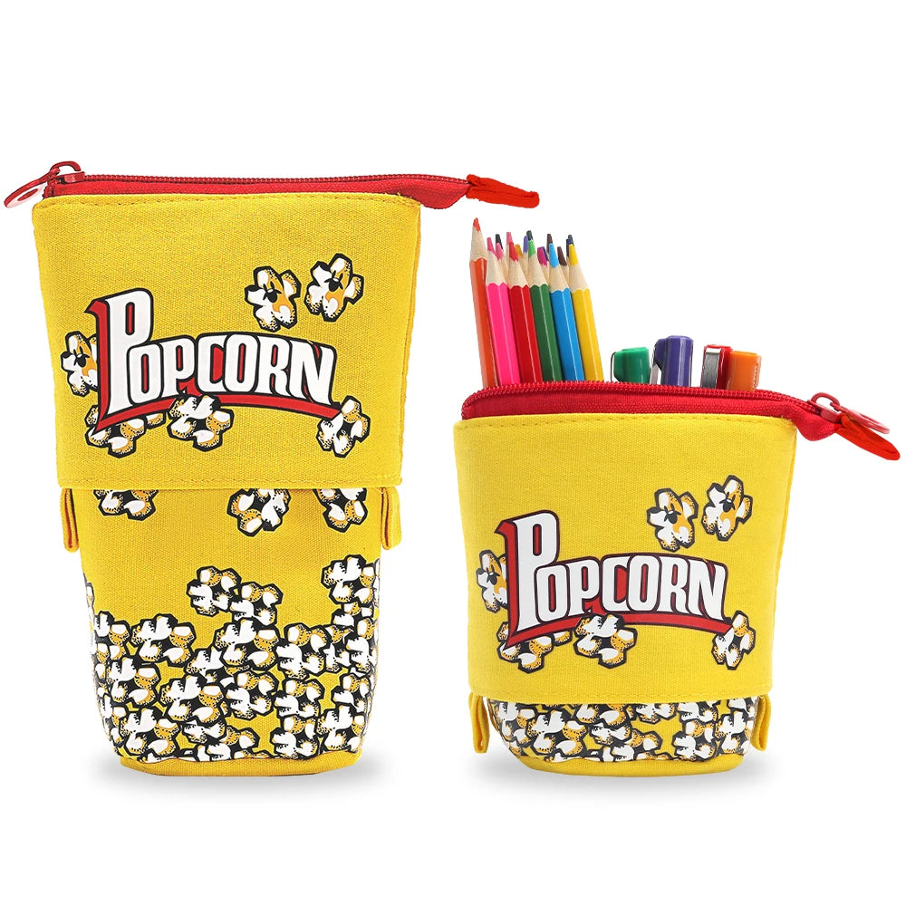 Kawaii Standing Telescopic Pencil Case – Cute, Spacious & Portable