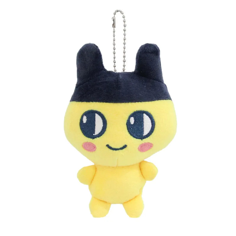 Tamagotchi Anime Plush Keychain – Mametchi, Mimitchi & Kuchipatchi | Kawaii Bag Charm, Cute Girly Heart Pendant, Japanese Cartoon Plush Doll Gift