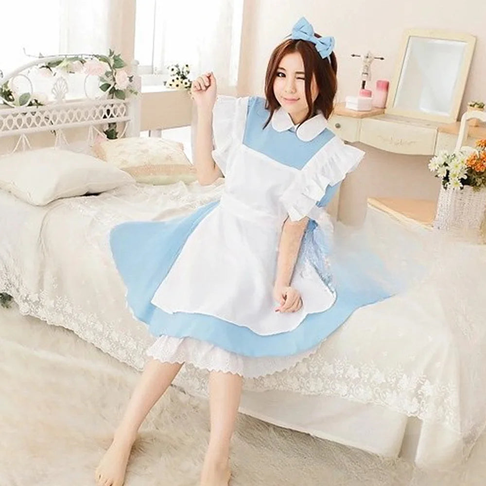 Alice in Wonderland Style Maid Costume – Kawaii Cosplay Dress