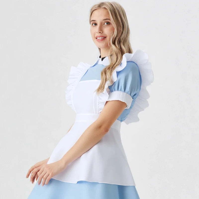 Alice in Wonderland Style Maid Costume – Kawaii Cosplay Dress