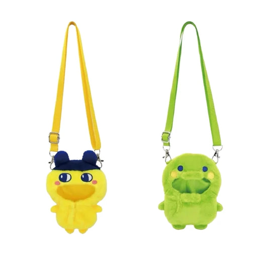 Tamagotchi Mametchi plush crossbody bag for 10cm cotton doll