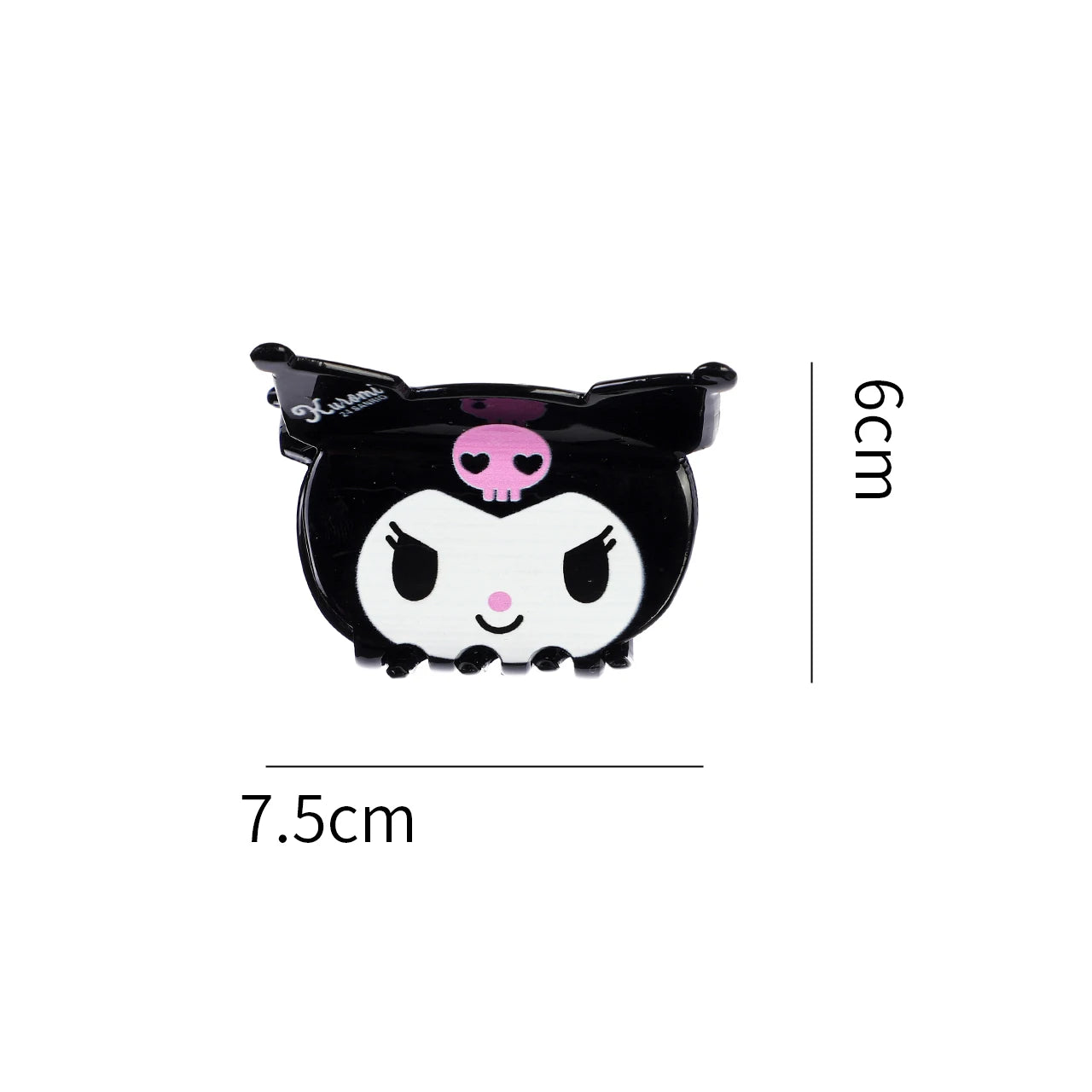 Sanrio Cute Nylon Hair Clip – Pink Cartoon Animal Hair Claw for Girls & Women