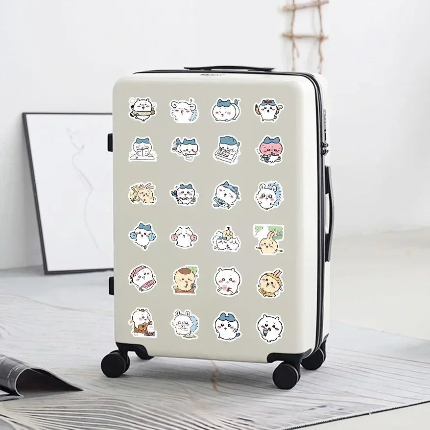 100pcs Cute Cartoon Stickers – Waterproof Vinyl DIY Scrapbook, Phone, Water Bottle & Kids Gifts