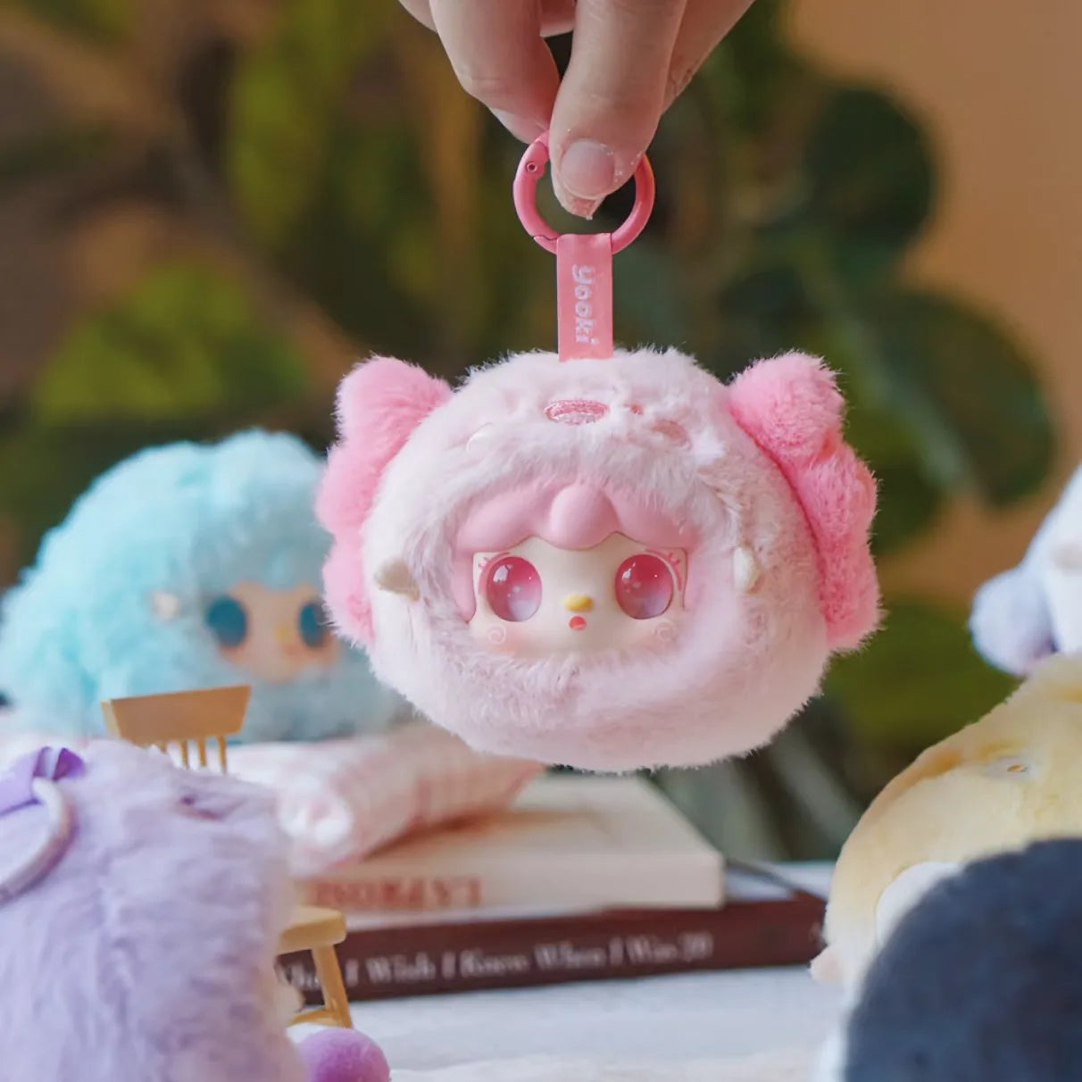 🌊 Yooki V6 Ocean Baby Series – Blind Box Plush Doll Keychain | Collectible Surprise Toy, Kawaii Gift, Desktop Decor 🌊