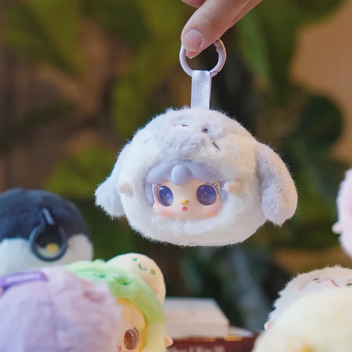 🌊 Yooki V6 Ocean Baby Series – Blind Box Plush Doll Keychain | Collectible Surprise Toy, Kawaii Gift, Desktop Decor 🌊