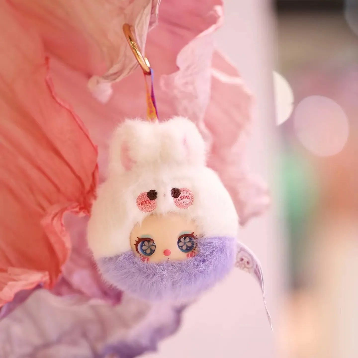 Lilila Garden Tea Party Mini Plush Blind Box – Kawaii Doll Pendant, Backpack Keychain, Mystery Collectible Toy Surprise Gift