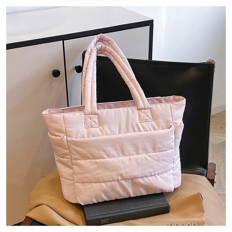 large capacity tote bag for women with multiple pockets