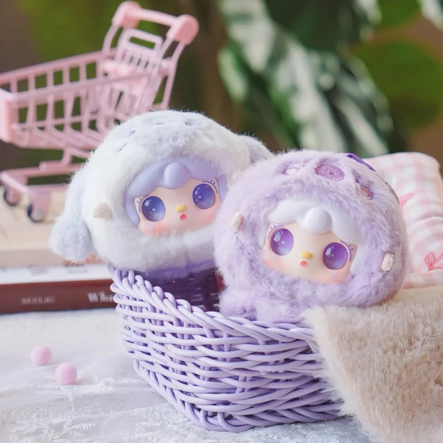 🌊 Yooki V6 Ocean Baby Series – Blind Box Plush Doll Keychain | Collectible Surprise Toy, Kawaii Gift, Desktop Decor 🌊