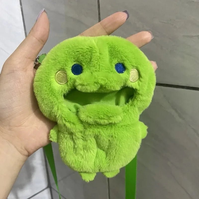 Kuchipatchi kawaii plush doll carrier bag with adjustable strap