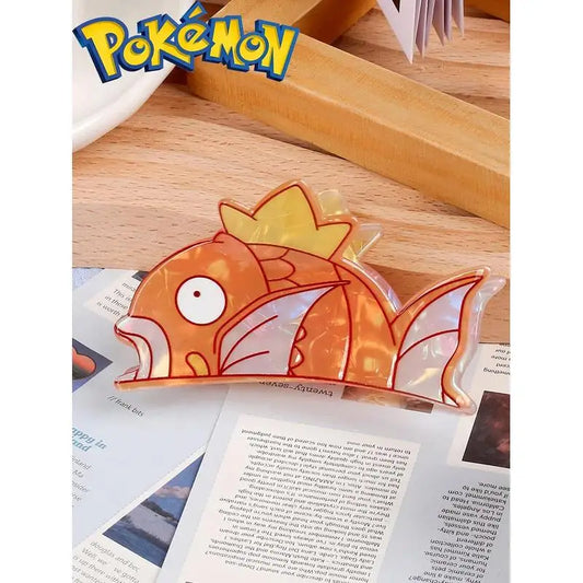 Kawaii Pocket Monsters Carp King nylon hair claw clip