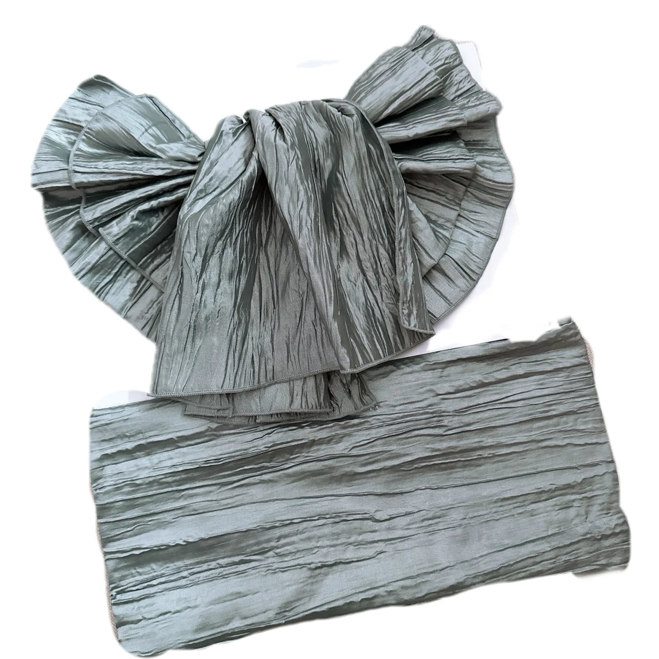 Japanese Kimono Obi Belt | Solid Pleated Bow Tie | Women Yukata Geisha Waist Belt for Party, Dressing & Cosplay