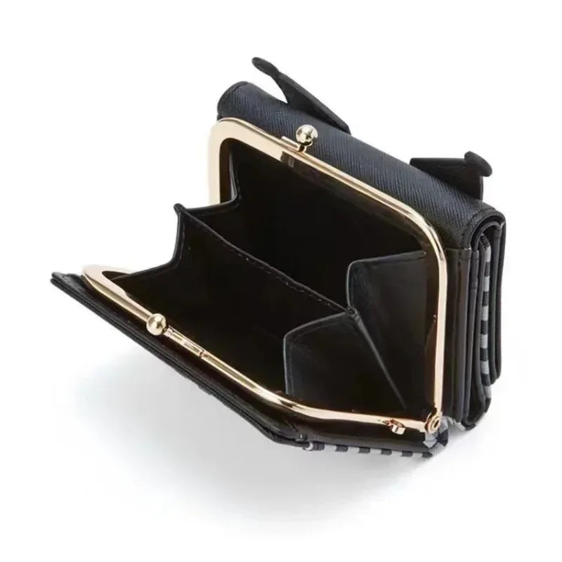 Hello Kitty Wallet – Kawaii Sanrio PU Leather Folding Card Holder | Cute Cinnamoroll, My Melody & Kuromi Casual Fashion Bag