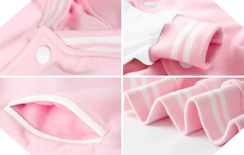 Cinnamoroll Oversized Baseball Jacket Anime Harajuku Streetwear Costume