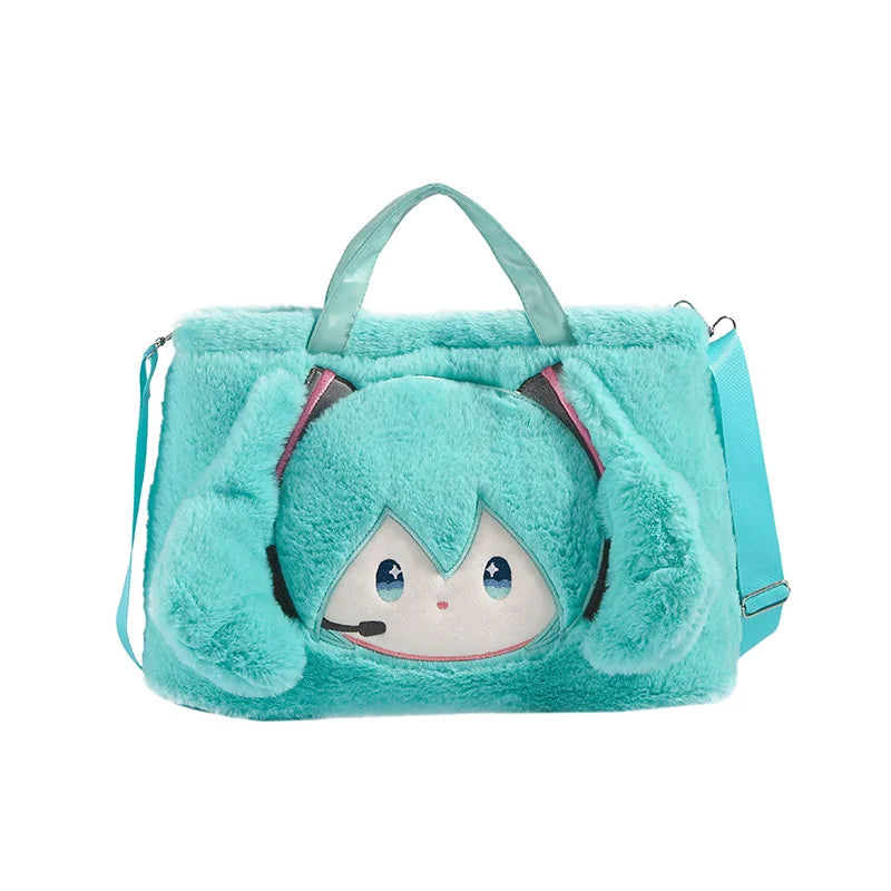 Kawaii Hatsune Miku Anime Shoulder Bag – Cute Vocaloid Crossbody Purse for Anime Fans & Otaku Gifts